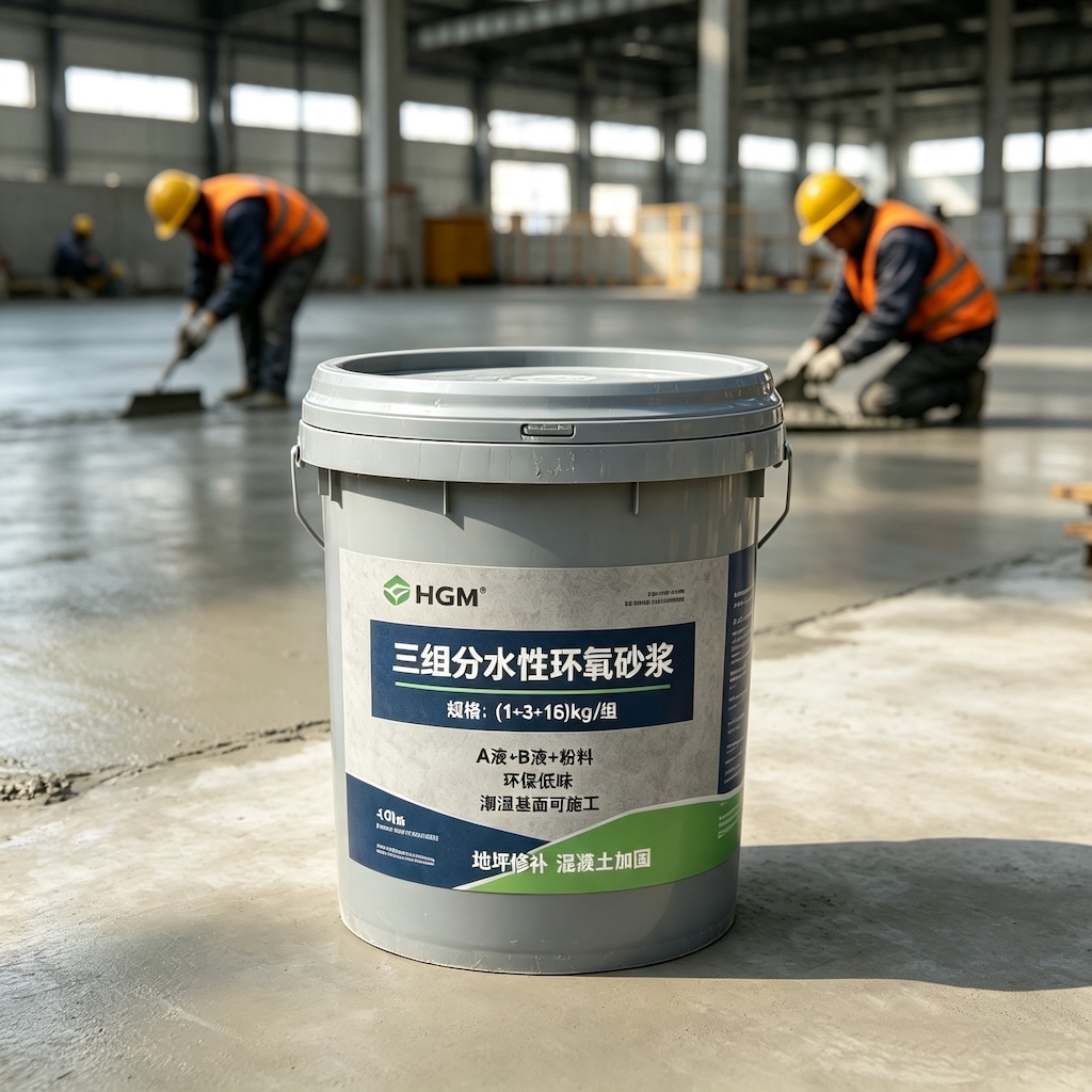清水三组份水性环氧砂浆